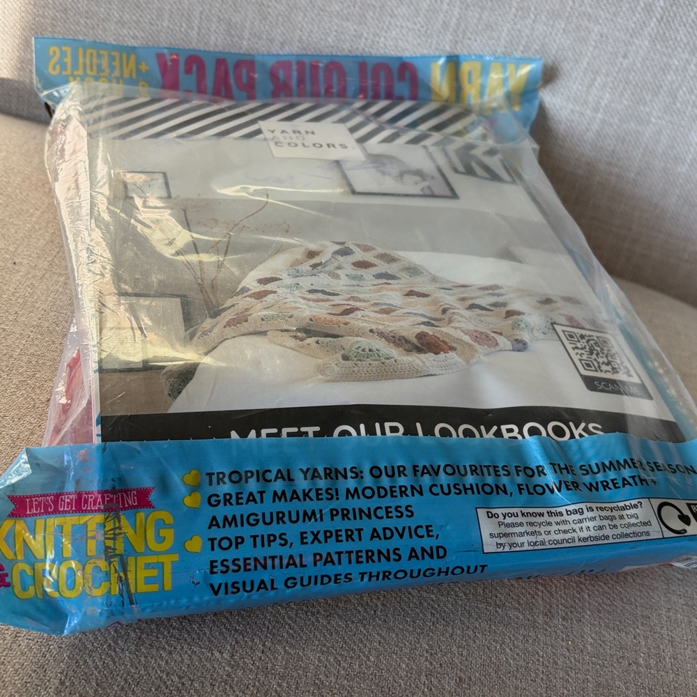 Let’s Get Crafting UK’s Favorite Knitting & Crochet Mag and Yarn Pack Bundle - Picture 3 of 5